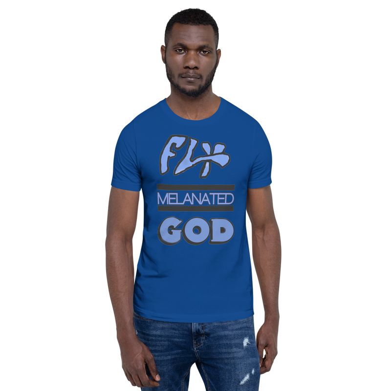 Fly Melanated God Unisex t-shirt