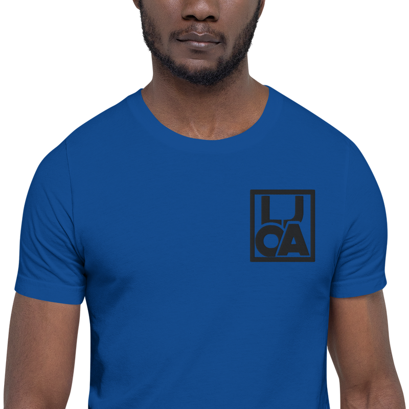 Lion Of Judah Apparel black new logo Unisex t-shirt