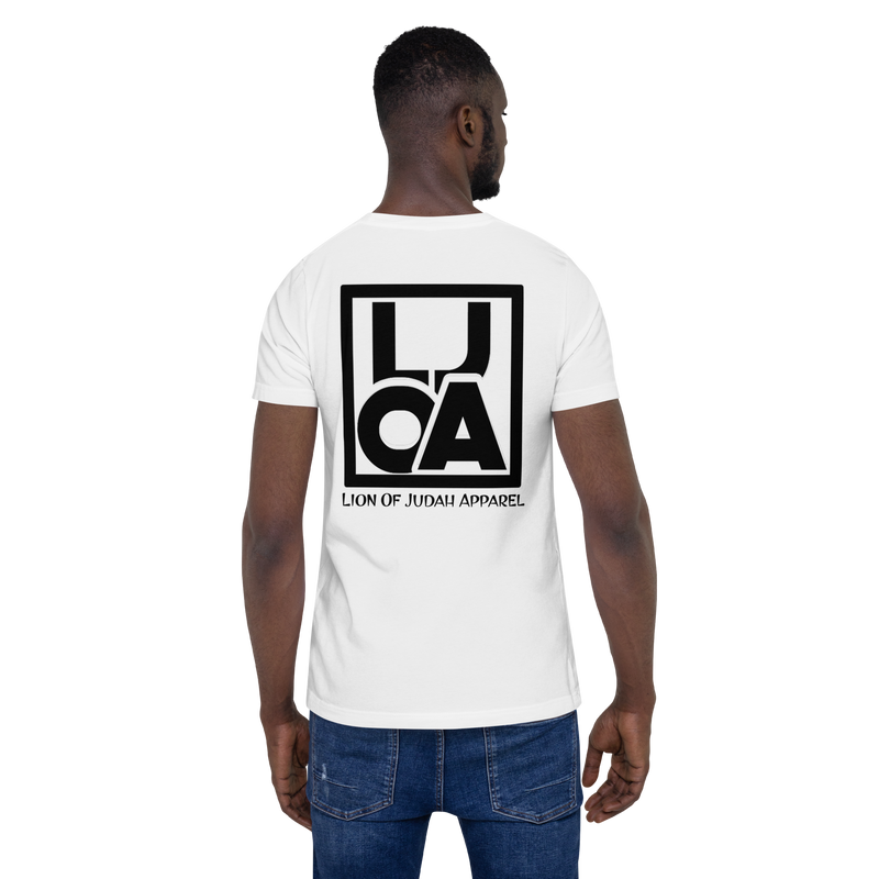 Lion Of Judah Apparel black new logo Unisex t-shirt