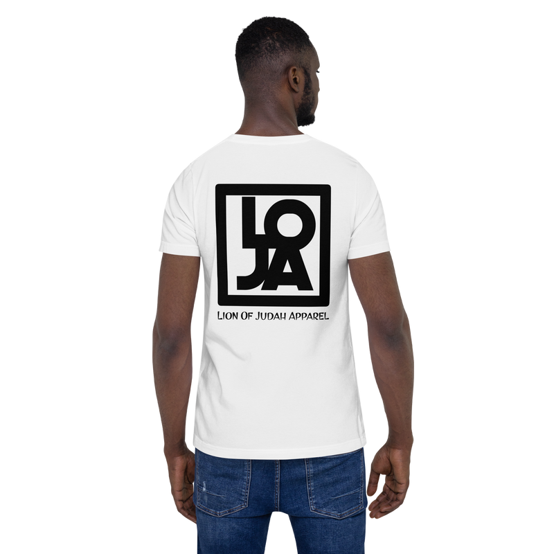 Lion Of Judah Apparel Black logo Unisex t-shirt