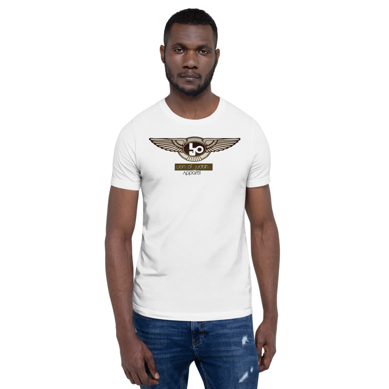 Lion Of Judah Wingz Bronze Logo Short-sleeve unisex t-shirt