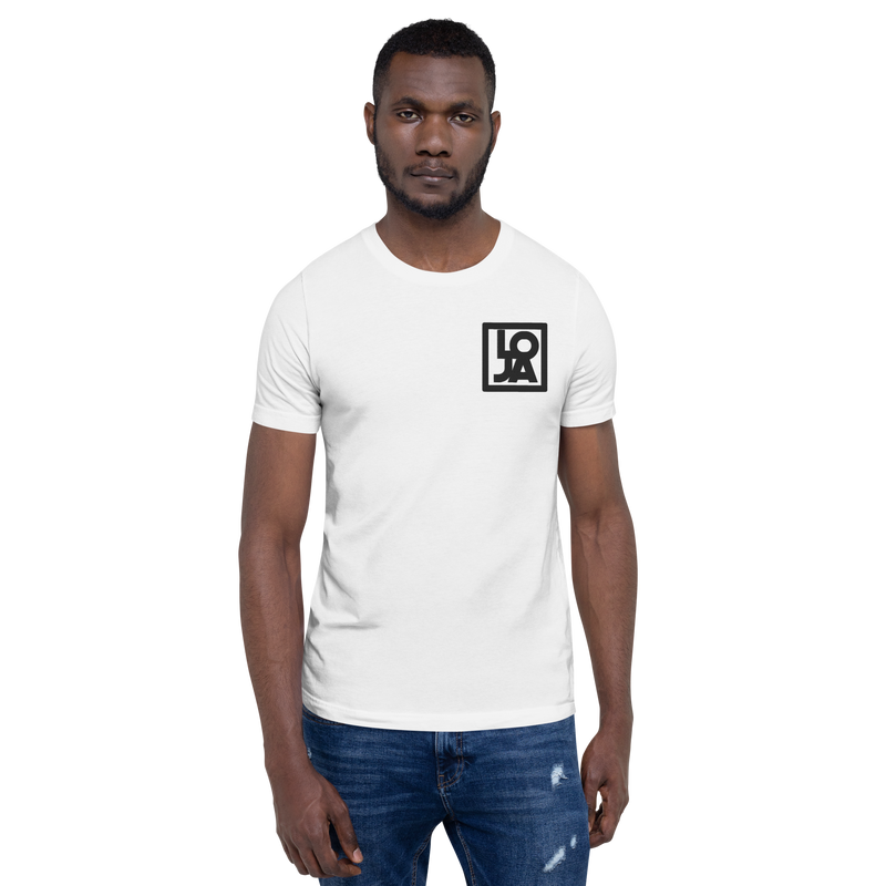 Lion Of Judah Apparel Black logo Unisex t-shirt