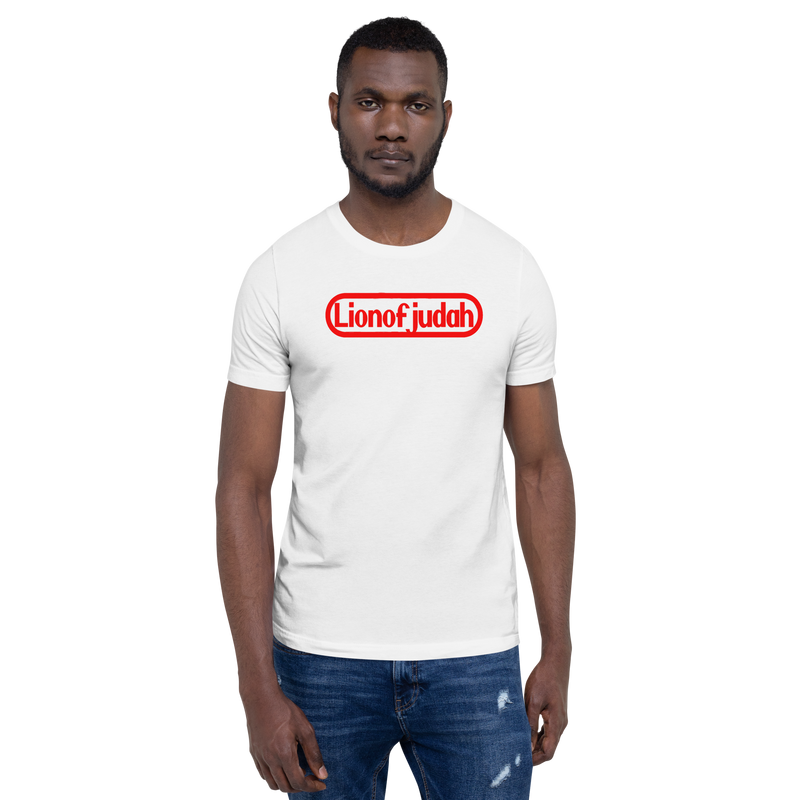 Lion Of Judah Nintendo Wordplay Spinoff Design Unisex t-shirt
