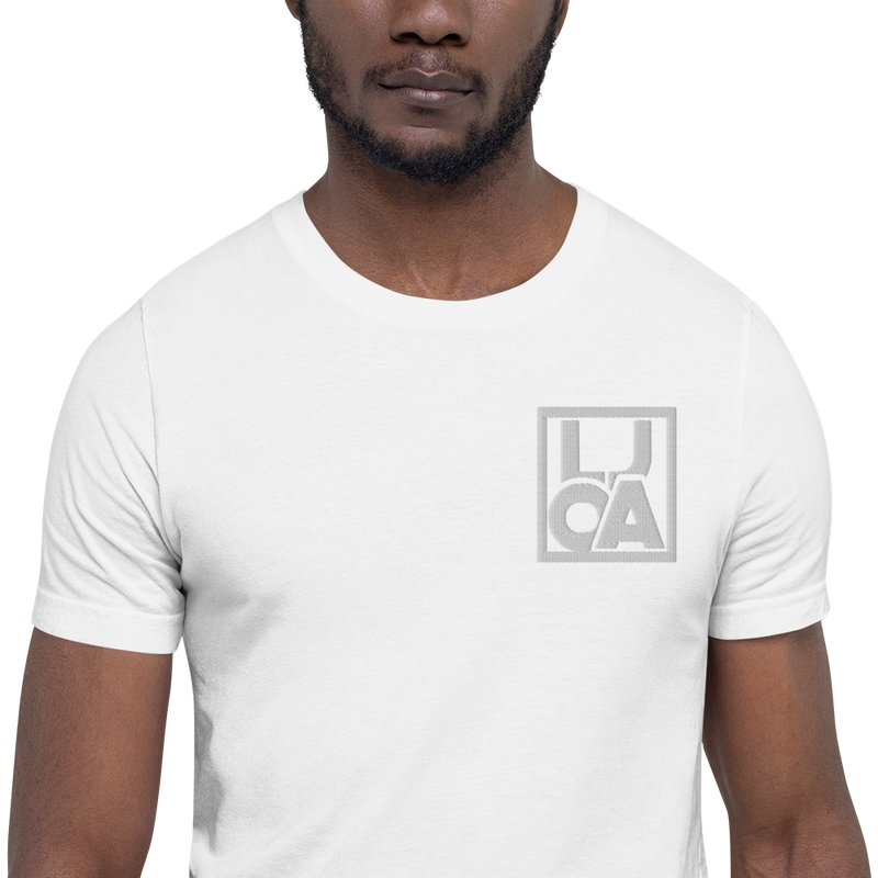 Lion Of Judah Apparel White new logo Unisex t-shirt