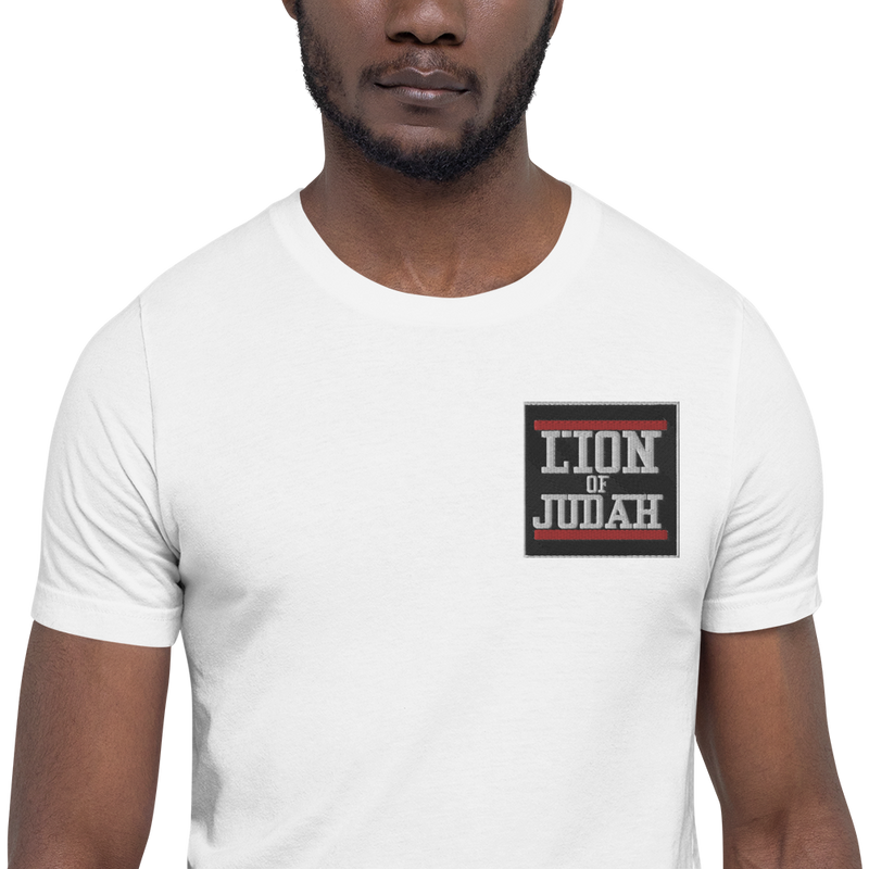 Lion Of Judah Design Unisex t-shirt