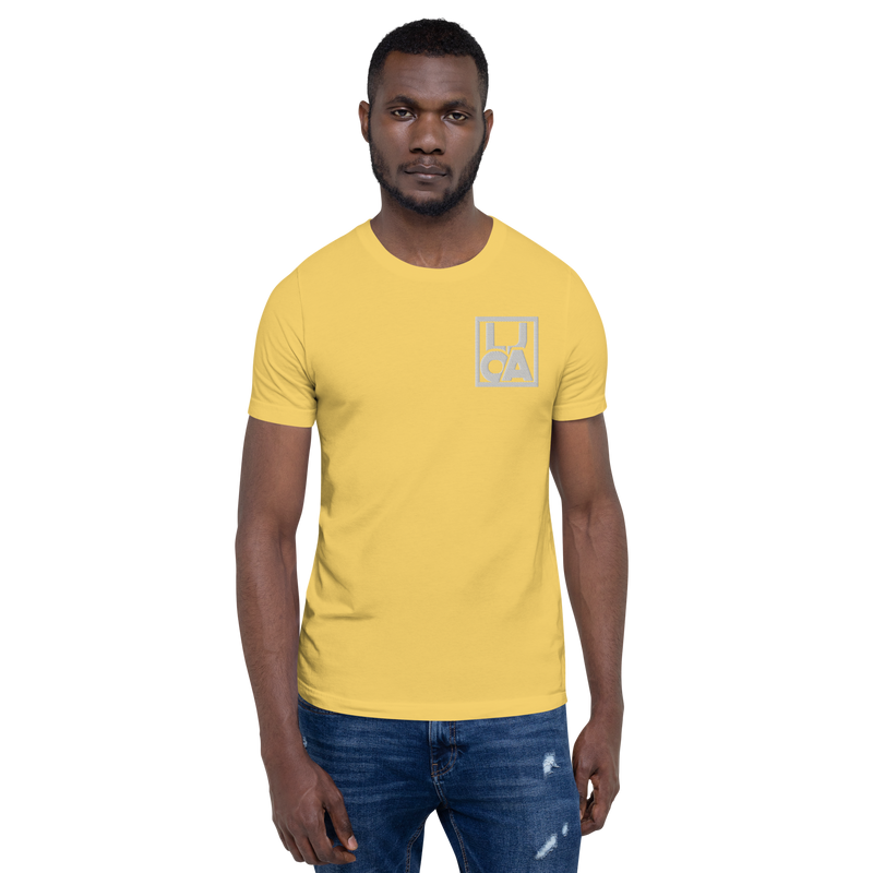 Lion Of Judah Apparel White new logo Unisex t-shirt