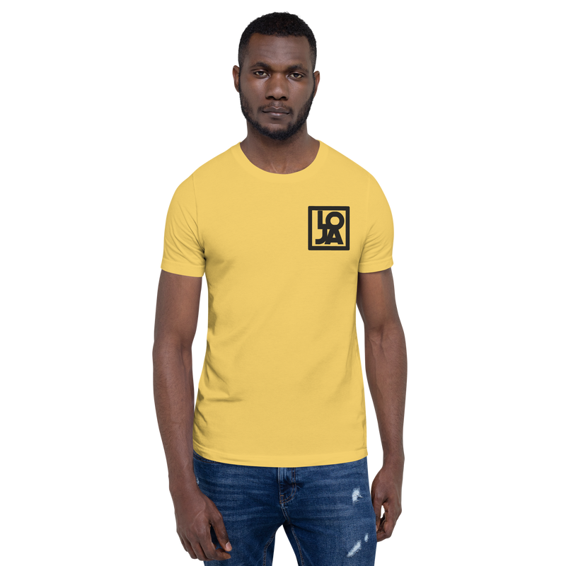 Lion Of Judah Apparel Black logo Unisex t-shirt