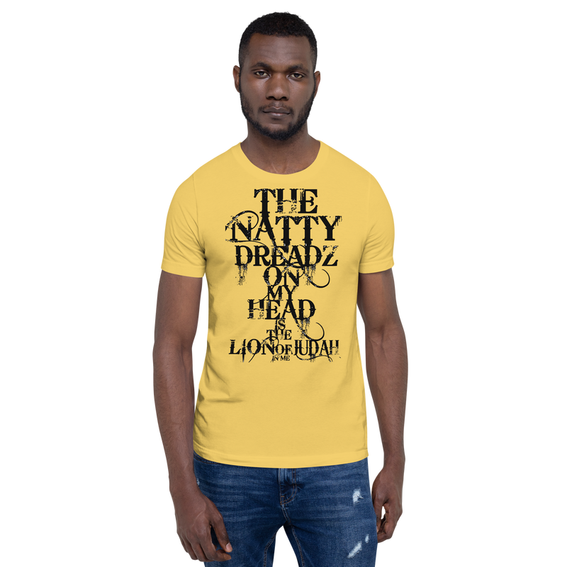 Natty Dreadz Tee Unisex t-shirt