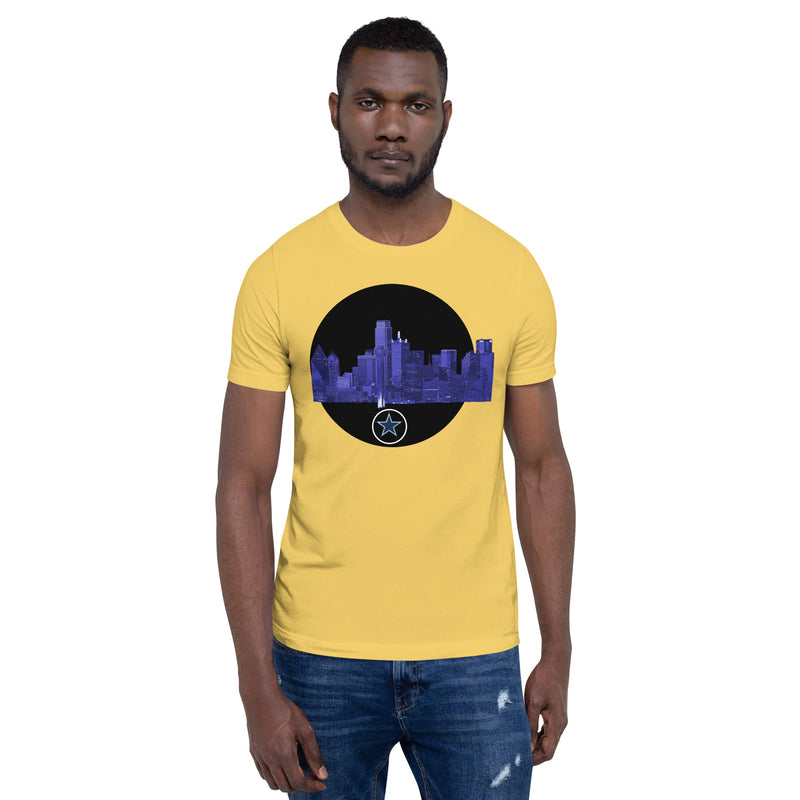 Dallas Texas Skyline Unisex t-shirt