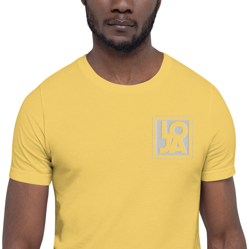 Lion Of Judah Apparel White logo Unisex t-shirt