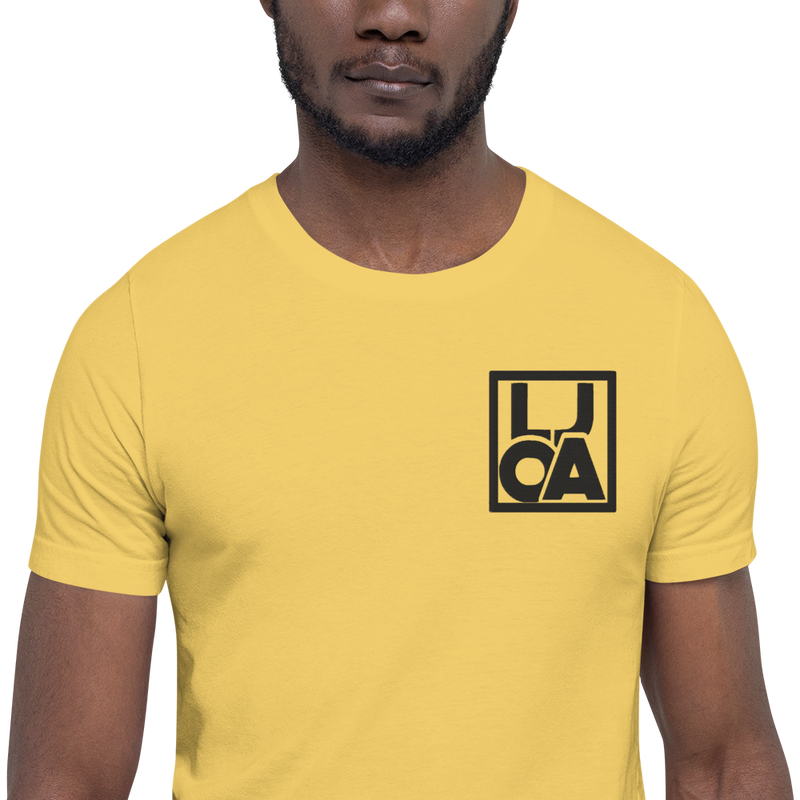 Lion Of Judah Apparel black new logo Unisex t-shirt
