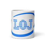 (L.O.J) Lion Of Judah Spinoff of IBM White glossy mug