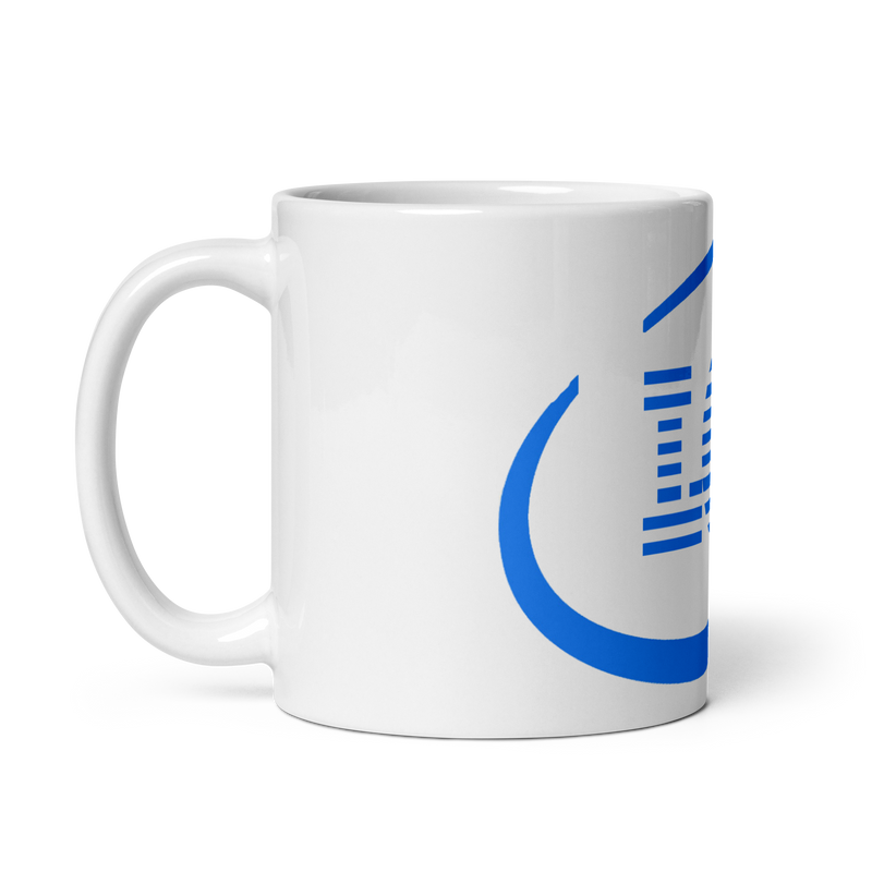 Lion Of Judah Spinoff of IBM White glossy mug