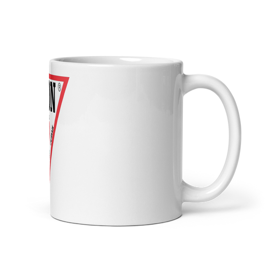 Lion Of Judah Guess Design White glossy mug