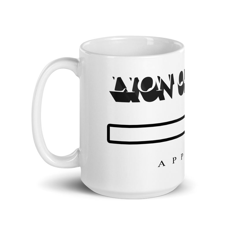 Lion Of Judah Brand White glossy mug