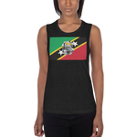 West Indian Lion of Judah Ladies’ Muscle Tank