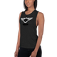 Lion Of Judah Logo Design Ladies’ V.1 Muscle Tank