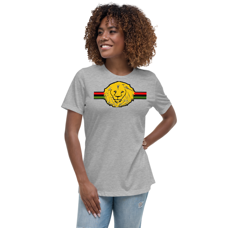 Lion head drawing Women's Relaxed T-Shirt