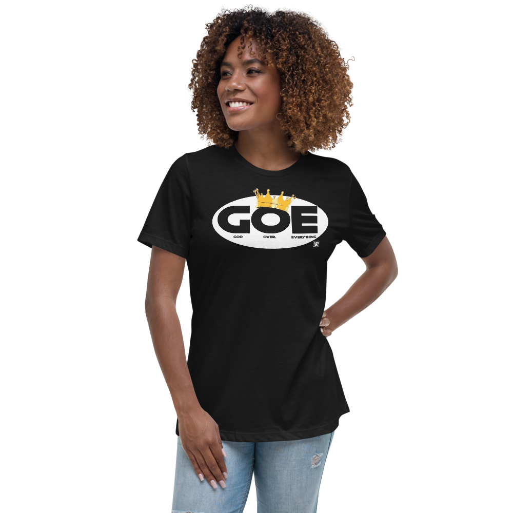 GOE God Over Everything Women's Relaxed T-Shirt