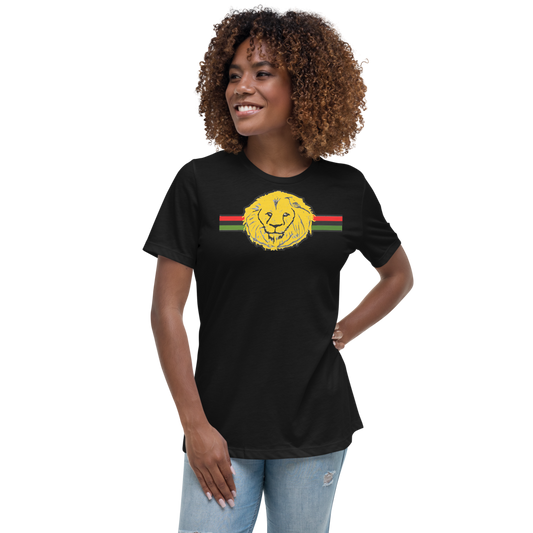 Lion head drawing Women's Relaxed T-Shirt