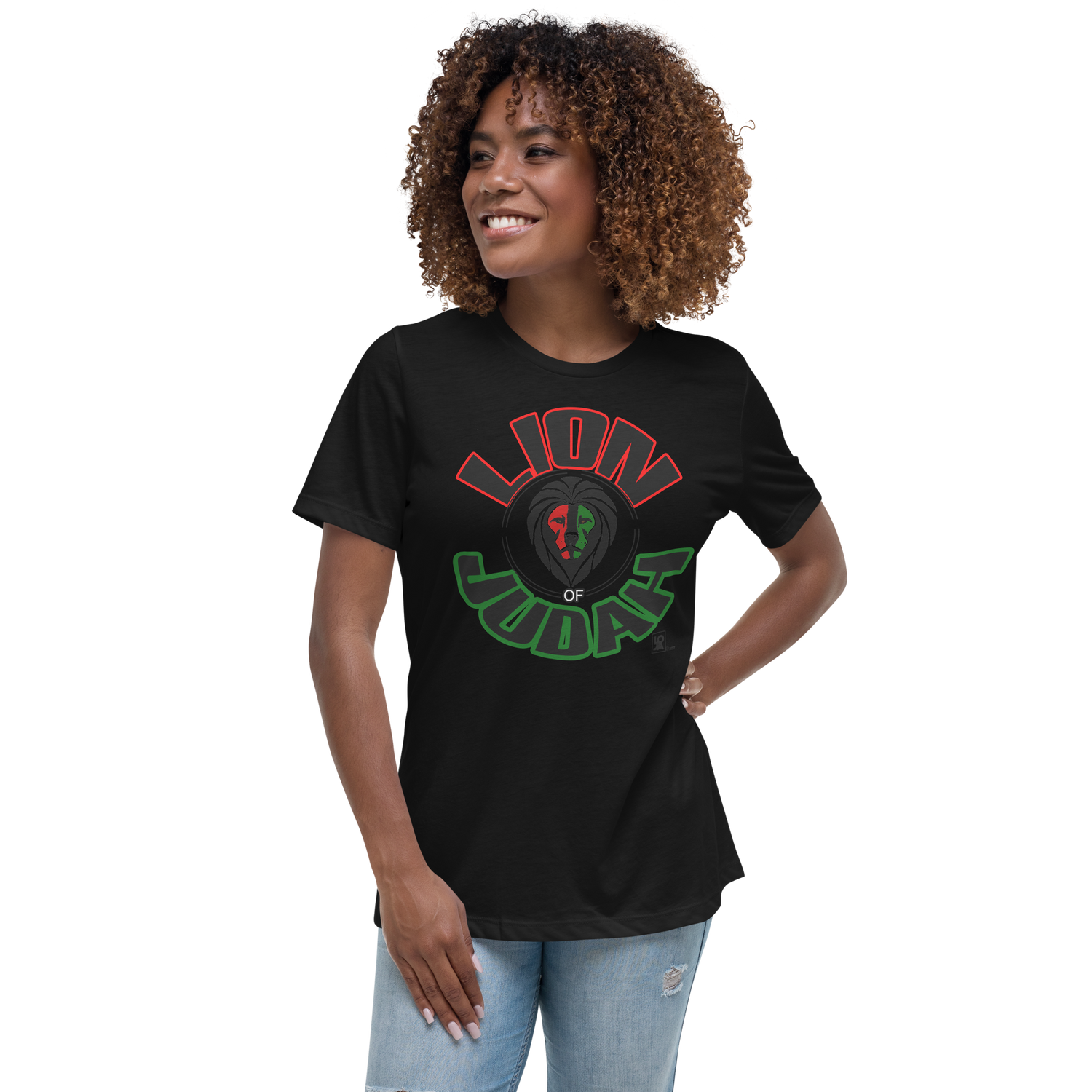 Lion Of Judah Design Women's Relaxed T-Shirt