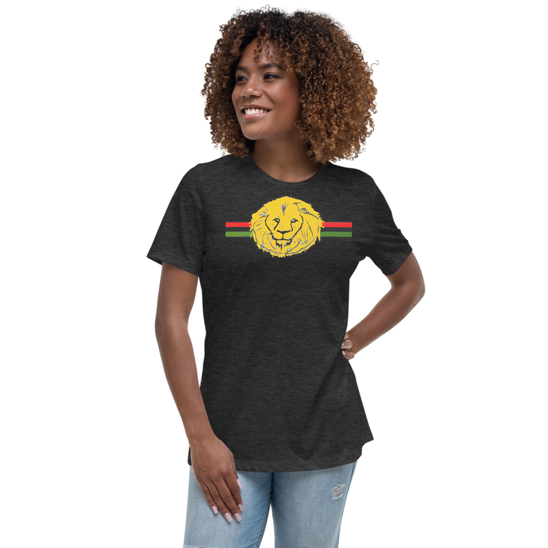 Lion head drawing Women's Relaxed T-Shirt