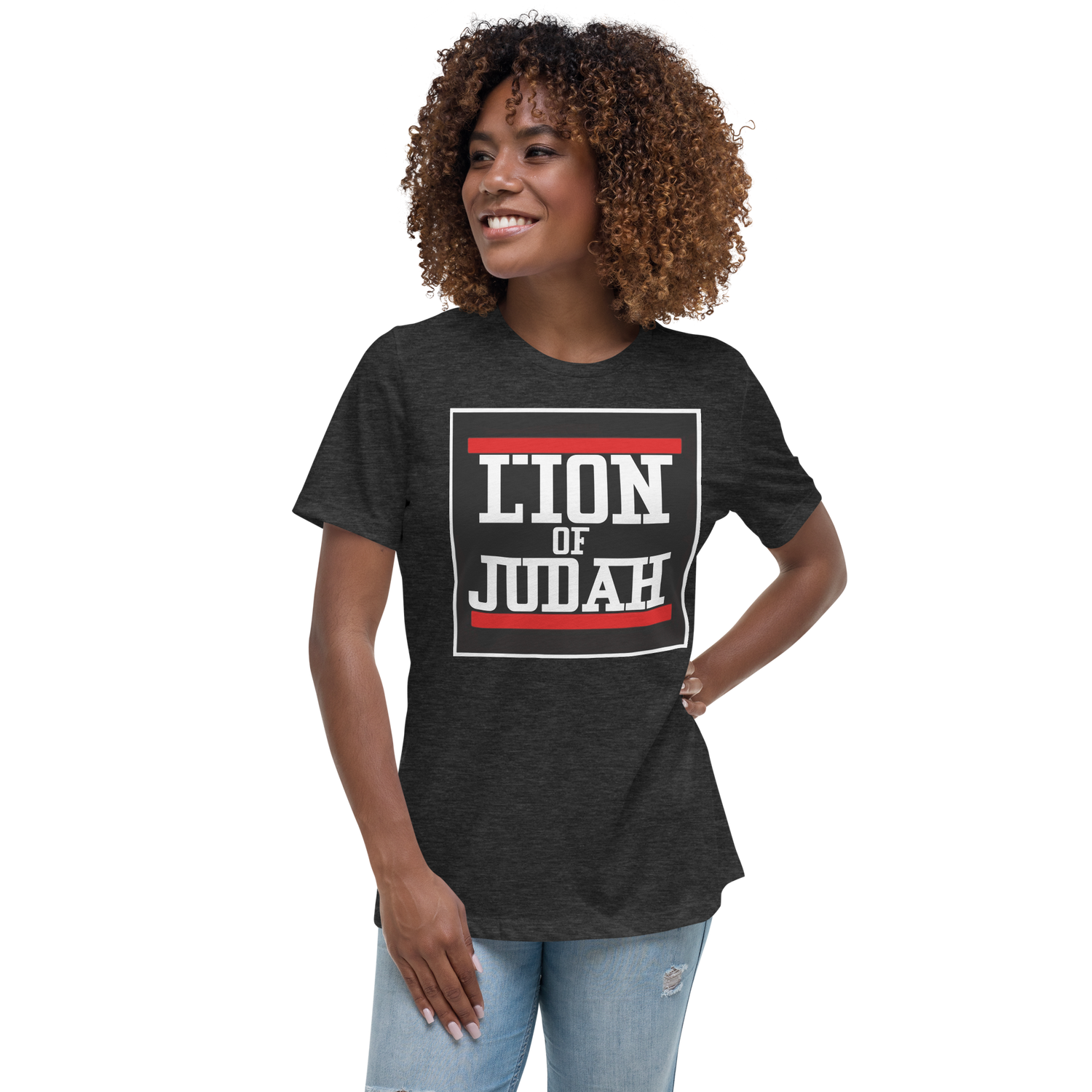Lion Of Judah Design Women's Relaxed T-Shirt