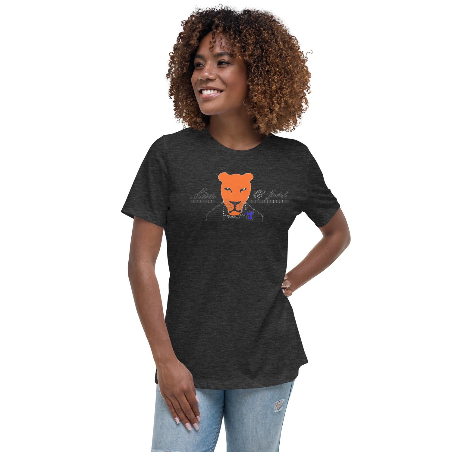 Lion Of Judah Design Women's Relaxed T-Shirt