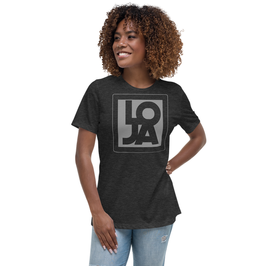 Space Grey Lion Of Judah Apparel Logo Women's Relaxed T-Shirt