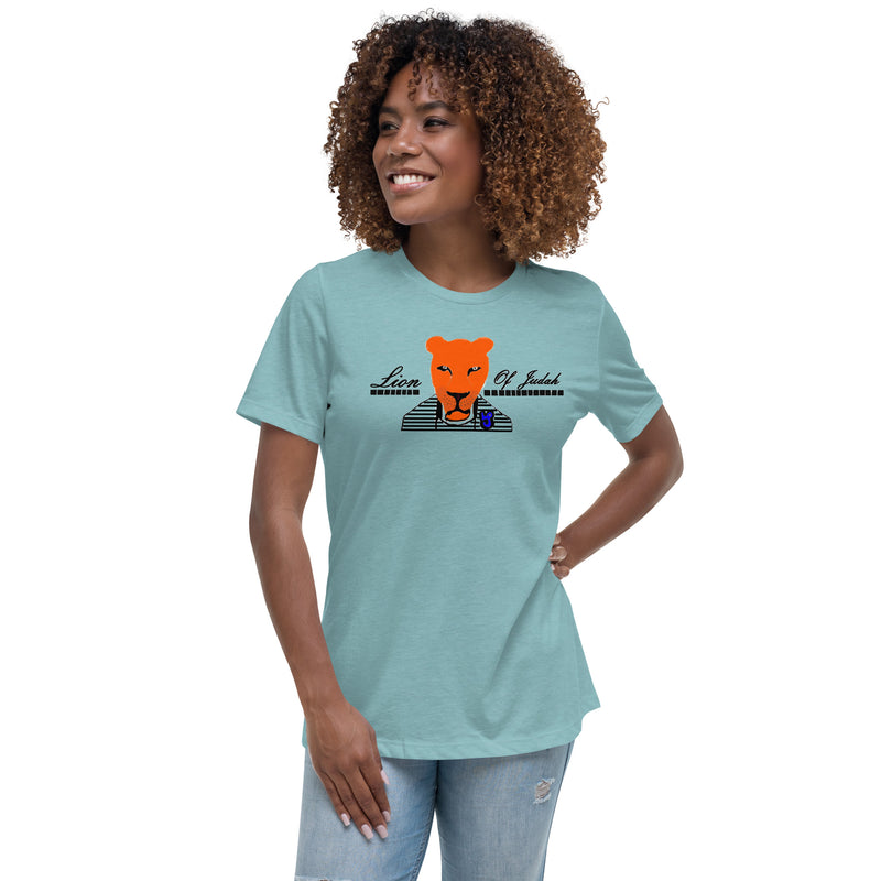 Lion Of Judah Design Women's Relaxed T-Shirt