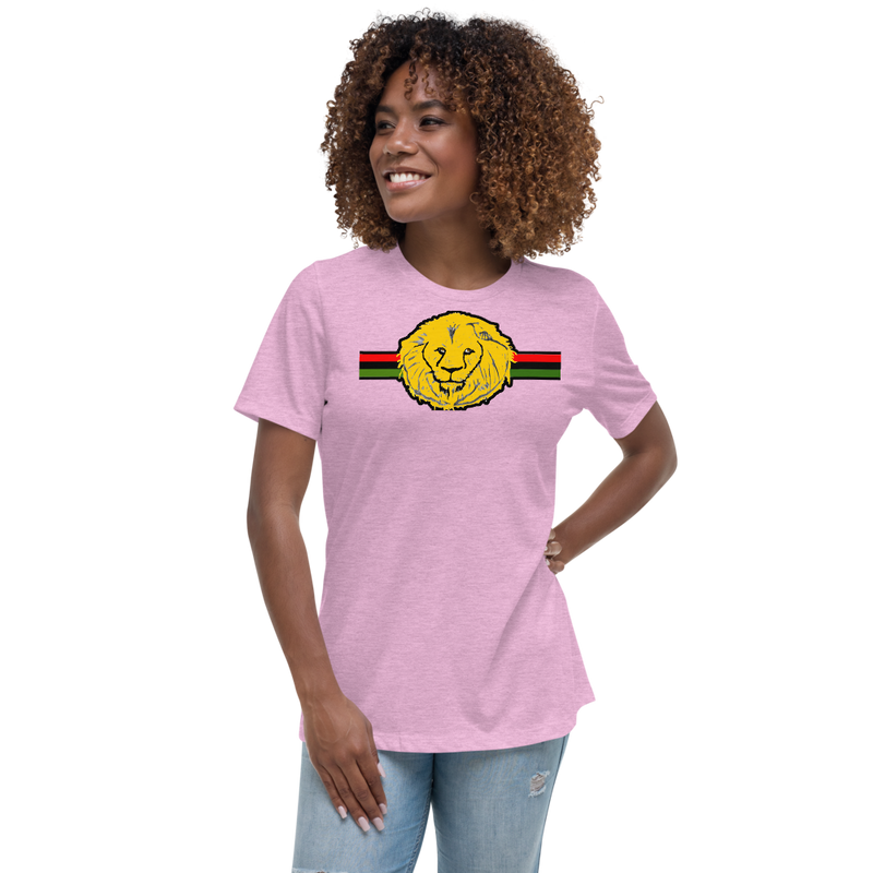 Lion head drawing Women's Relaxed T-Shirt
