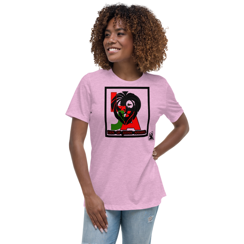 Lion Of Judah Apparel (L.O.J.A.) Design Women's Relaxed T-Shirt