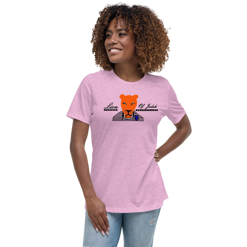 Lion Of Judah Design Women's Relaxed T-Shirt