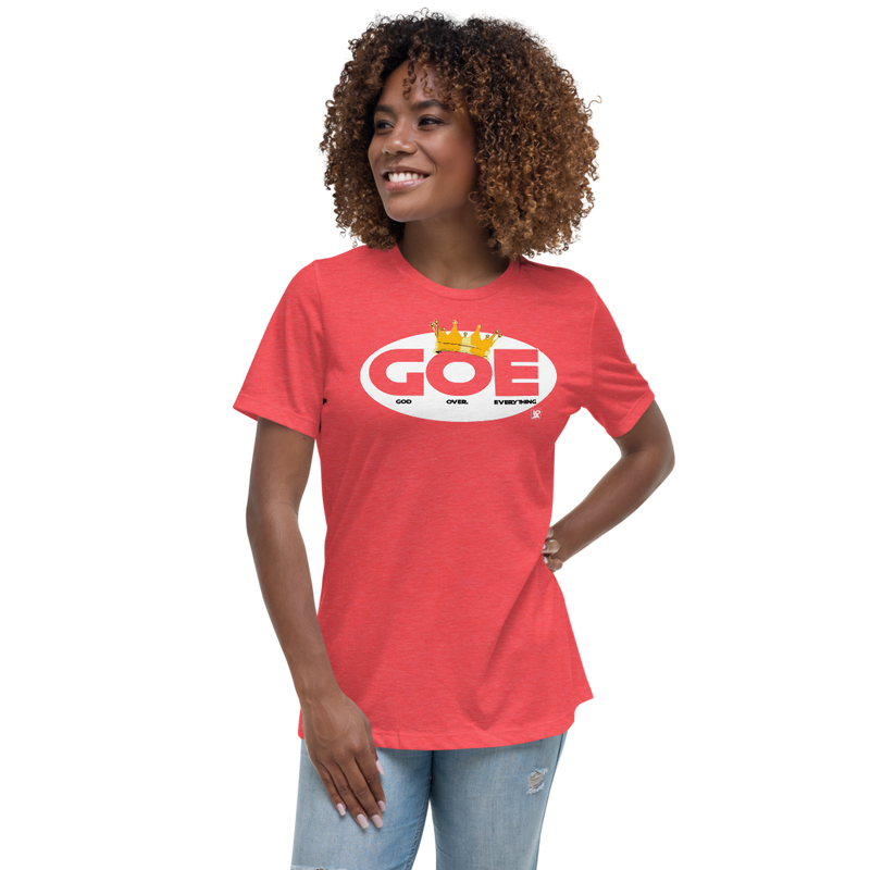 God Over Everything Women's Relaxed T-Shirt