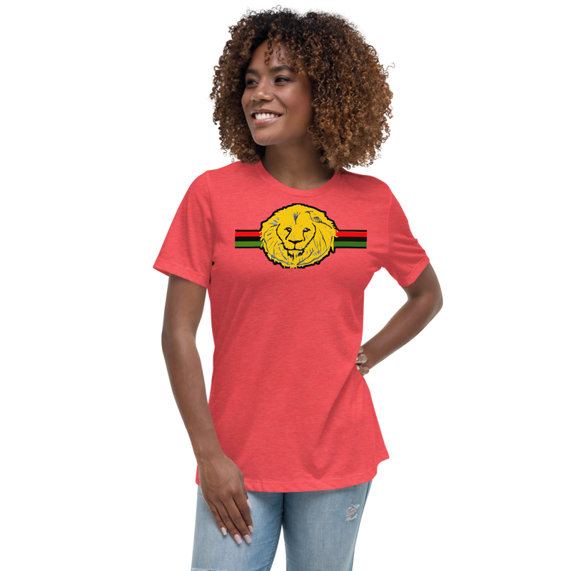 Lion head drawing Women's Relaxed T-Shirt