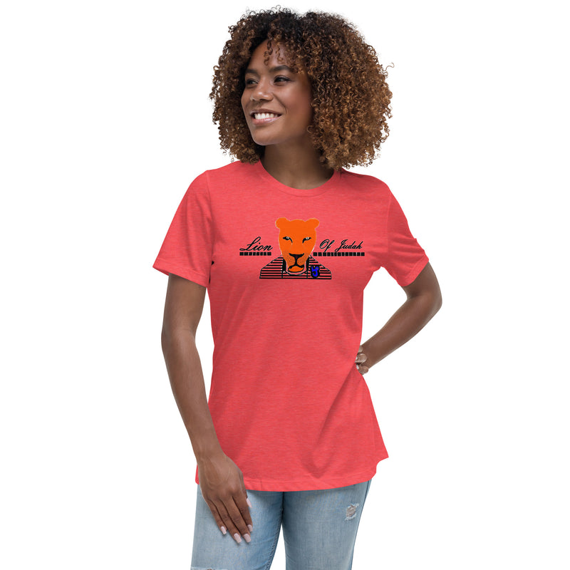 Lion Of Judah Design Women's Relaxed T-Shirt