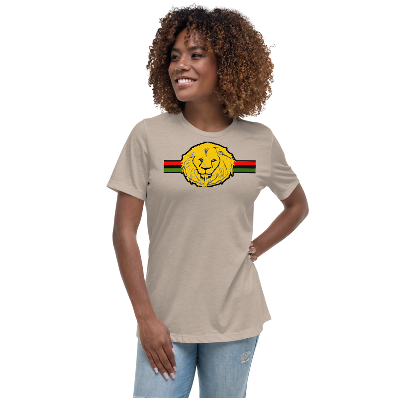 Lion head drawing Women's Relaxed T-Shirt