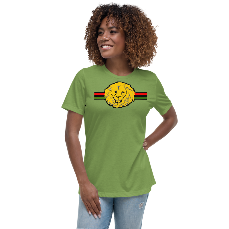 Lion head drawing Women's Relaxed T-Shirt