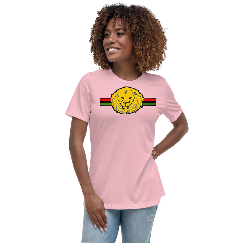 Lion head drawing Women's Relaxed T-Shirt