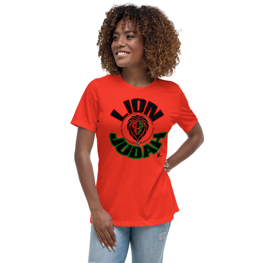 Lion Of Judah Design Women's Relaxed T-Shirt