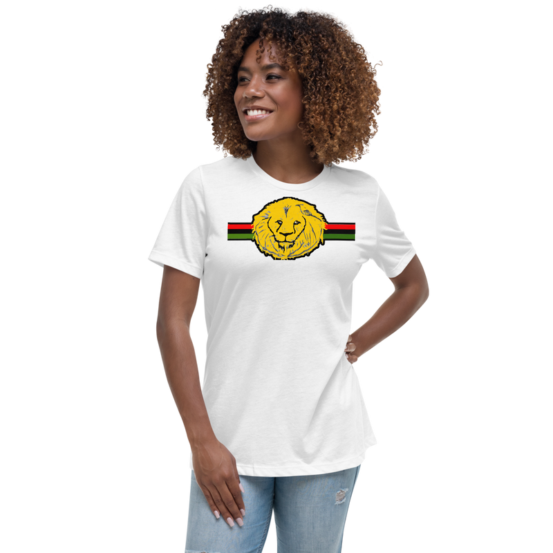 Lion head drawing Women's Relaxed T-Shirt