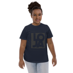 LOJA Black Background Logo Youth jersey t-shirt