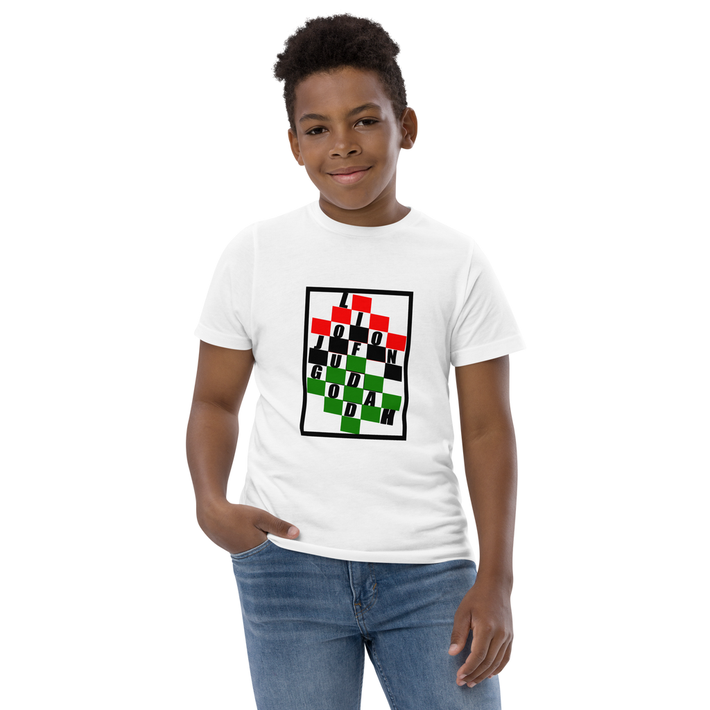 KROSS WORD PUZZLE Youth jersey t-shirt